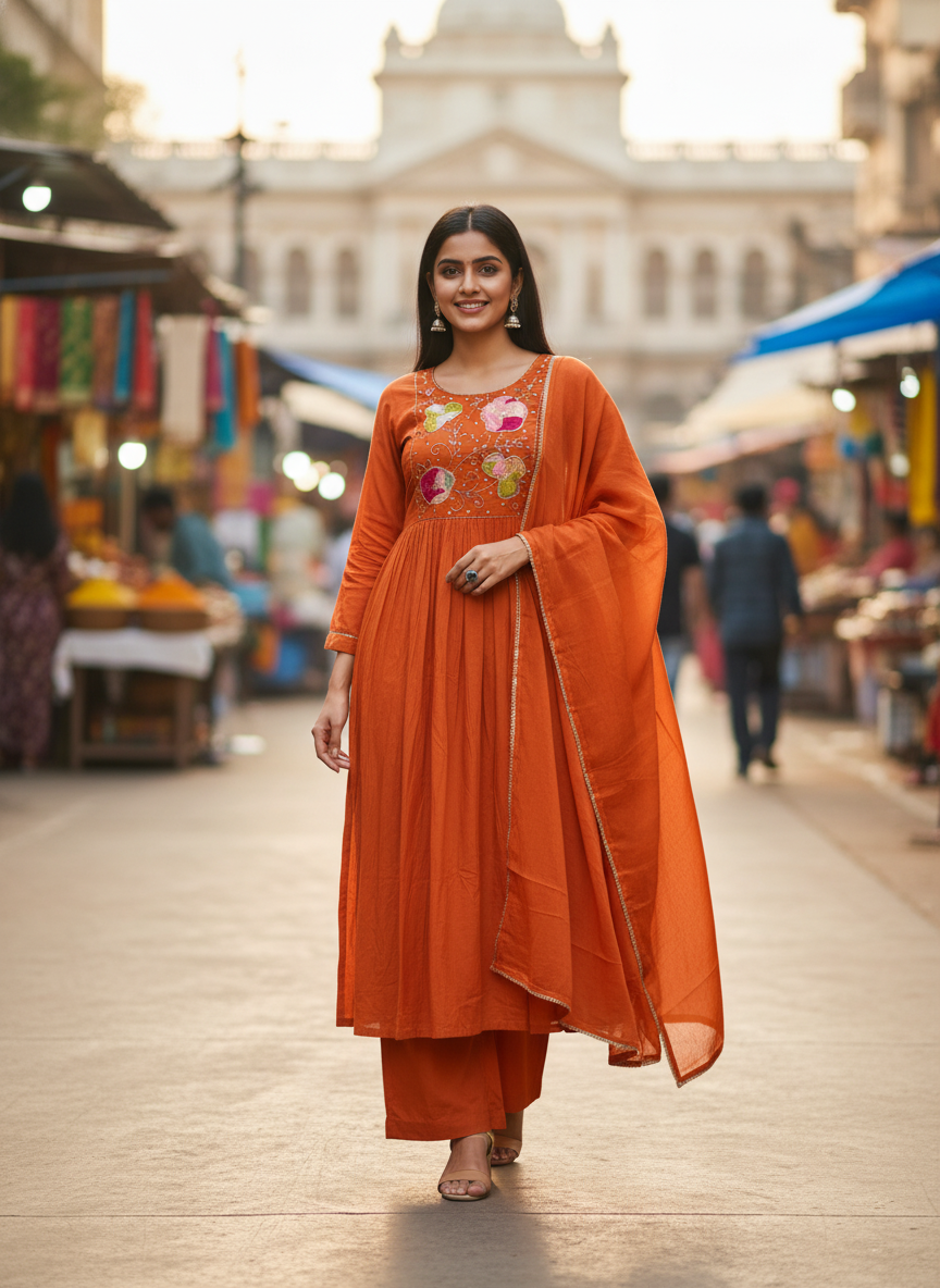 Kesar Mulchandri Orange